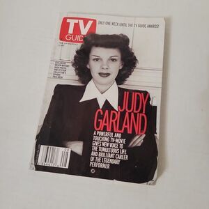 February 24 2001 TV Guide Judy Garland A Powerful & Touching TV Movie Issue